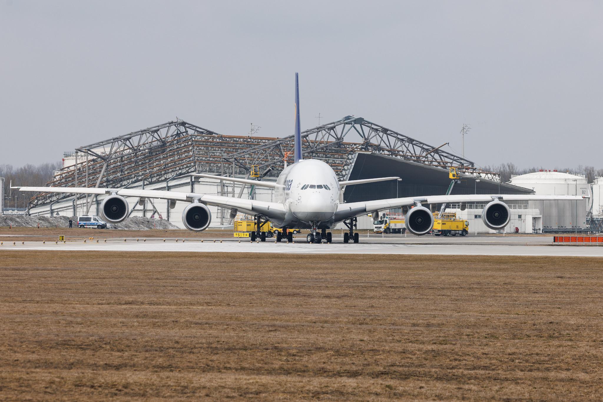 Munich Airport: Lufthansa (LH / DLH) | Airbus A380-841 A388 | D-AIMN | MSN 177