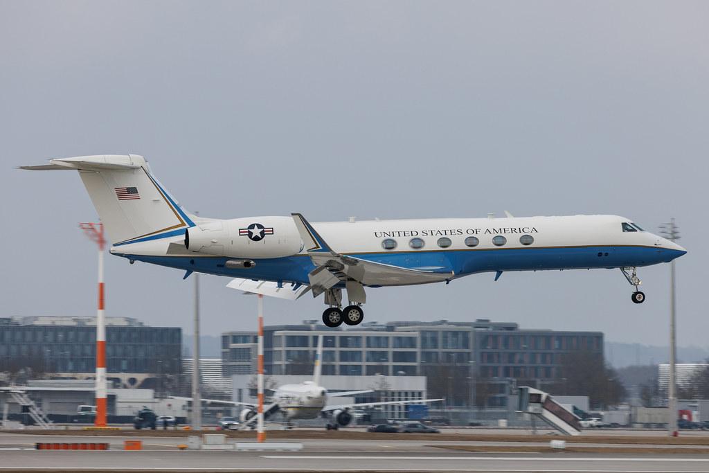 Munich Airport: United States - Air Force (RCH) | Gulfstream C-37A GLF5 | 97-0400 | MSN 521