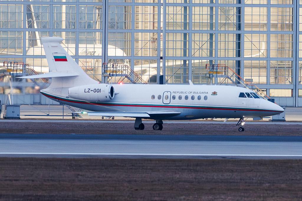 Munich Airport: Bulgaria Air Force | Dassault Falcon 2000EX F2TH | LZ-001 | MSN 123