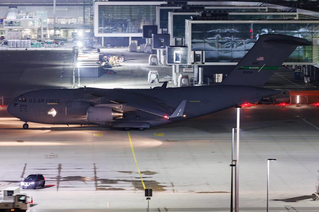 Munich Airport: United States - Air Force (RCH) | Boeing C-17A Globemaster III C17 | 08-8194 | MSN P-194
