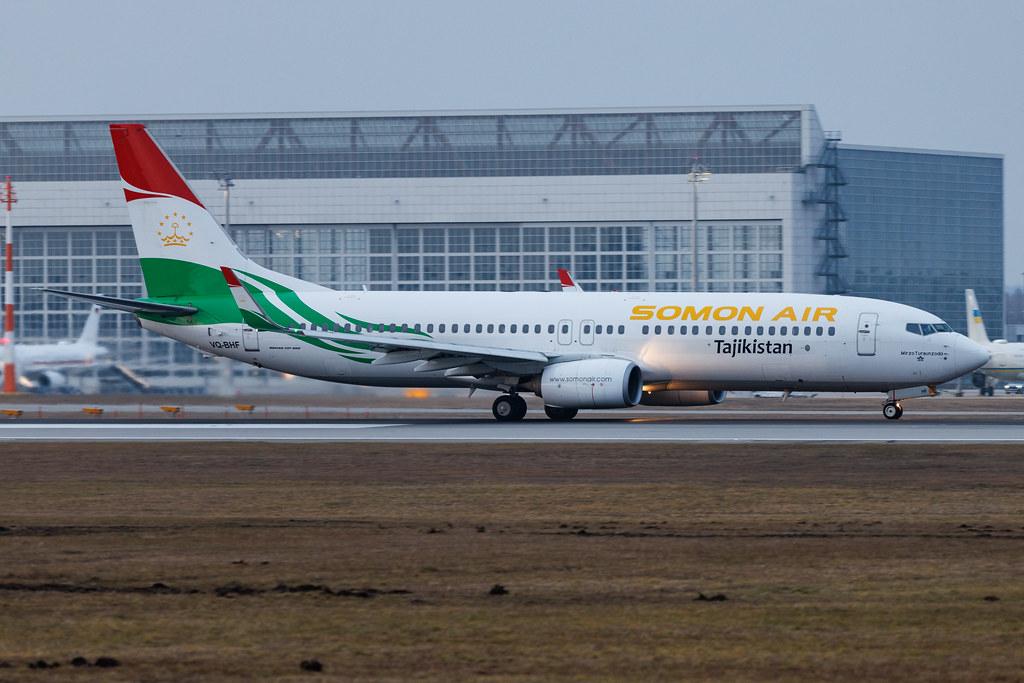 Munich Airport: Somon Air (SZ / SMR) | Boeing 737-8GP B738 | VQ-BHF | MSN 39861