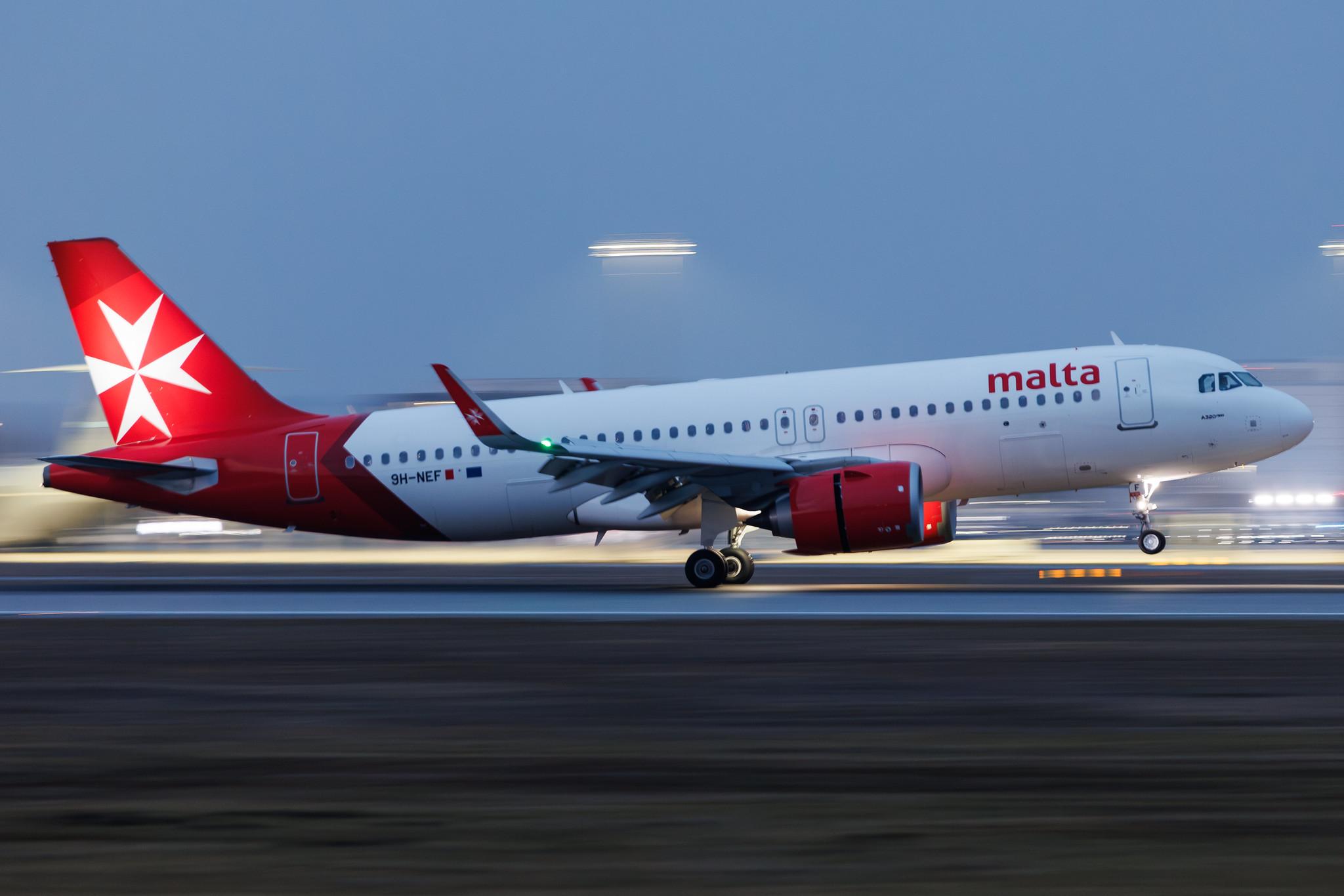 Munich Airport: Air Malta (KM / AMC) | Airbus A320-251N A20N | 9H-NEF | MSN 11518