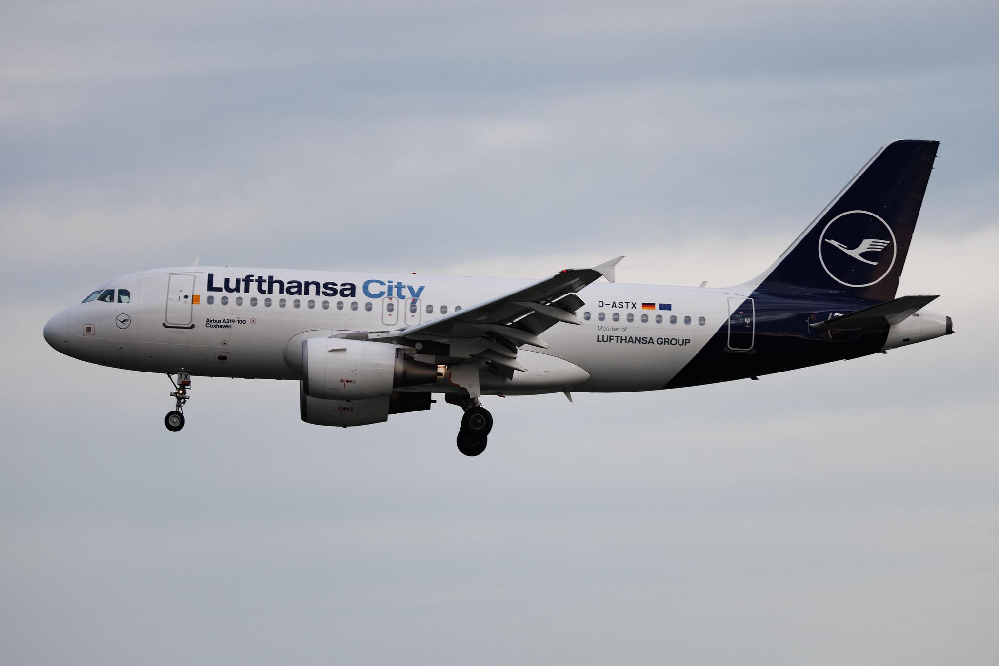 Hannover Airport: Lufthansa City (VL / LHX) | Airbus A319-112 A319 | D-ASTX | MSN 3202