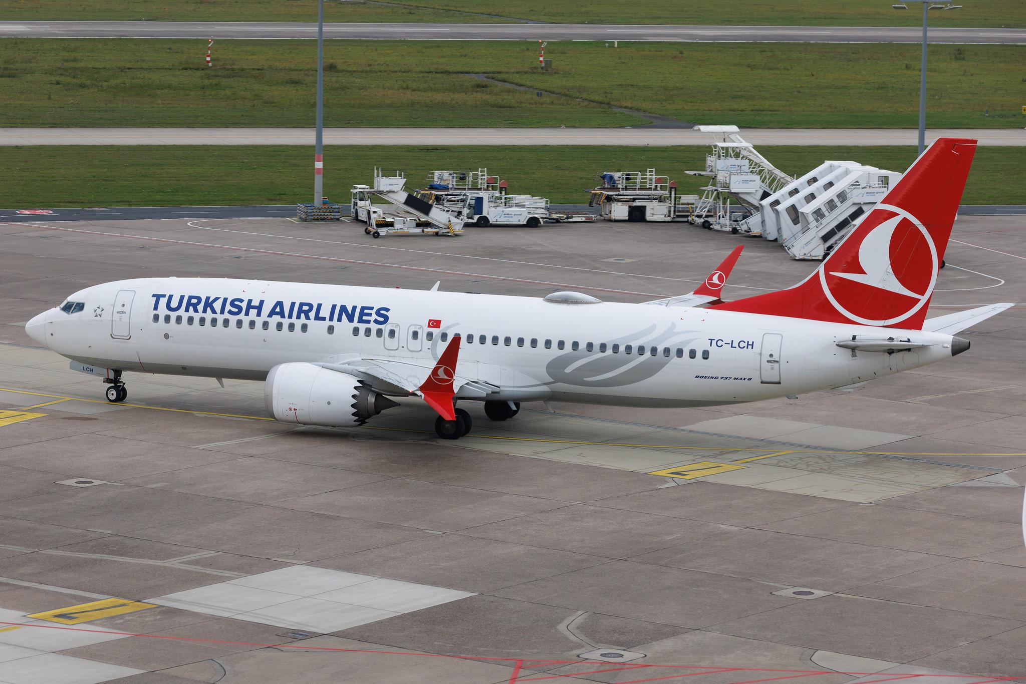 Hannover Airport: Turkish Airlines (TK / THY) | Boeing 737 MAX 8 B38M | TC-LCH | MSN 60040