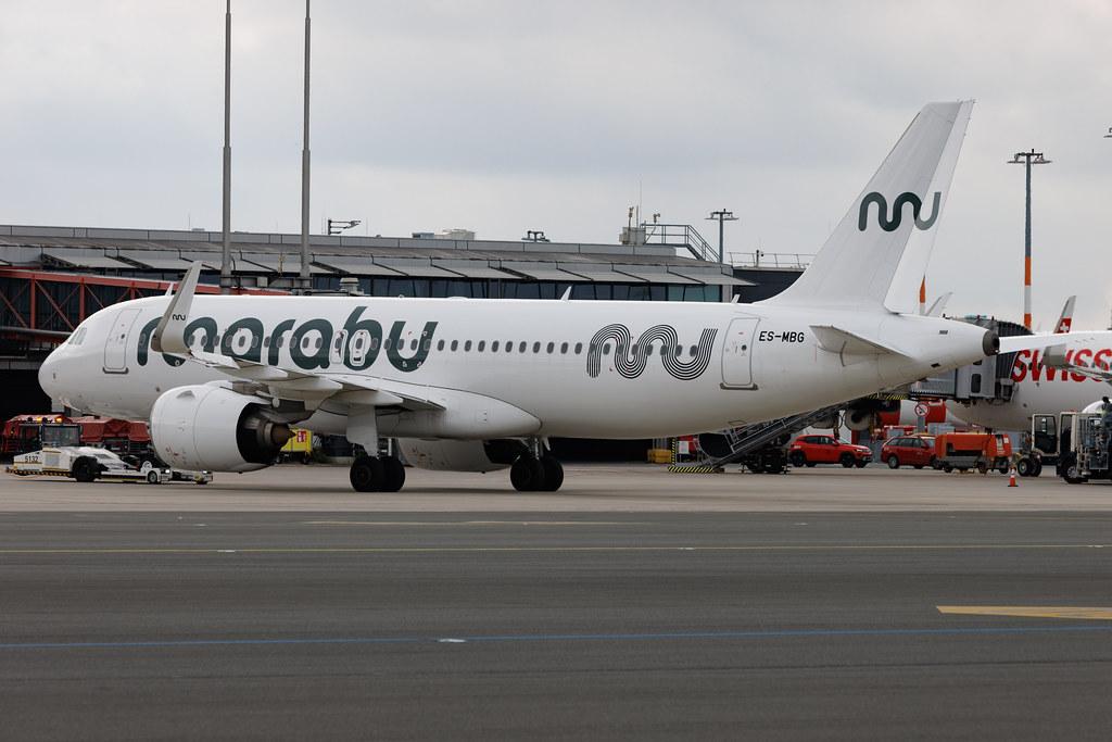 Hamburg Airport: Marabu (DI / MBU) | Airbus A320-271N A20N | ES-MBG | MSN 08426