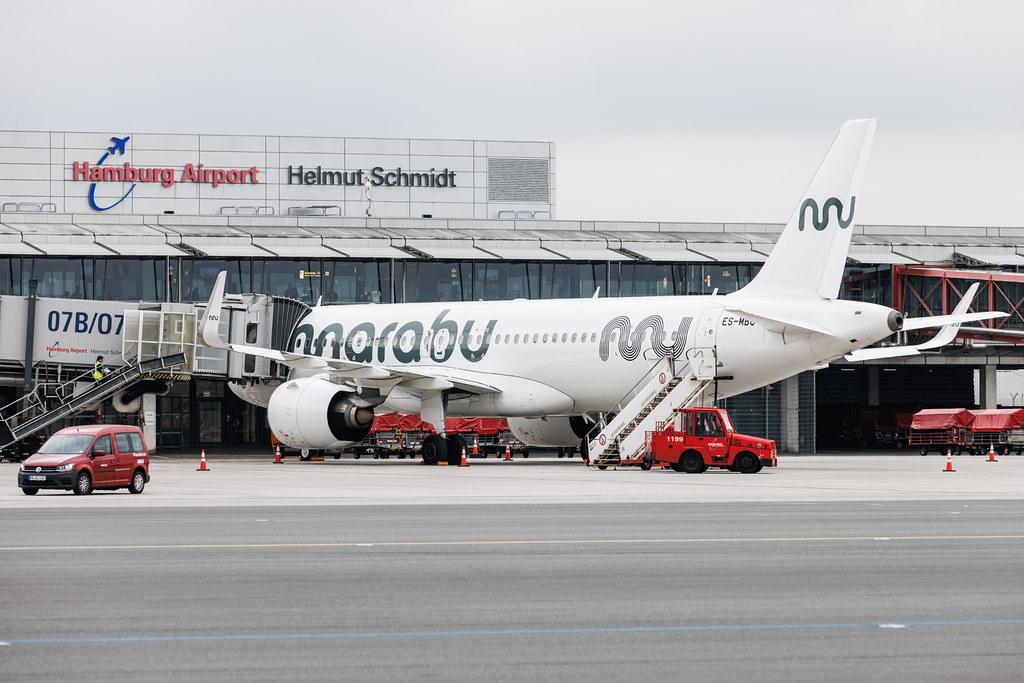 Hamburg Airport: Marabu (DI / MBU) | Airbus A320-271N A20N | ES-MBG | MSN 08426