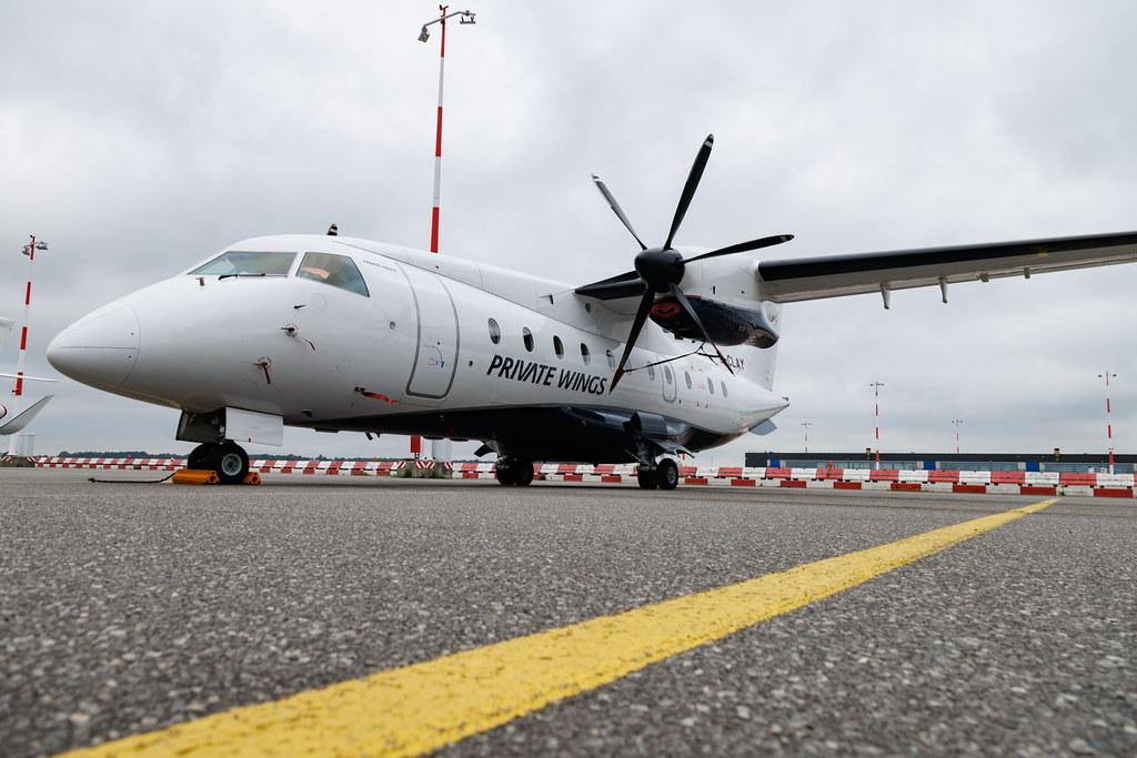 Hamburg Airport: Private Wings (JW / PWF) | Dornier 328-110 D328 | D-CLAY | MSN 3117