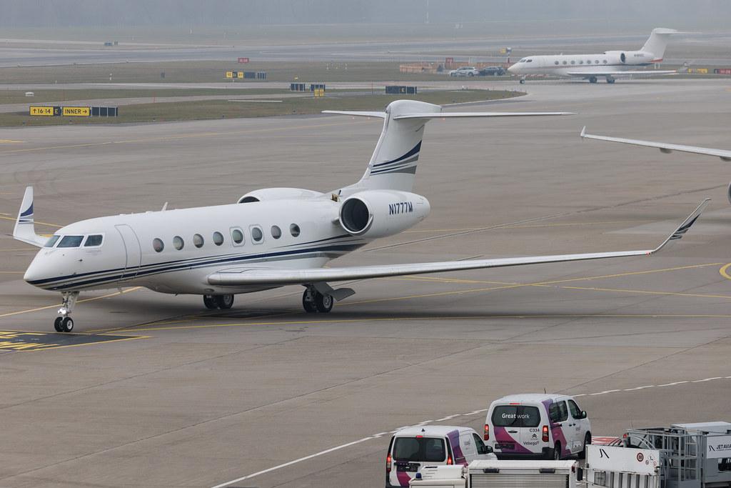 Flughafen Zürich: Jet Aviation Flight Services (/ JAS) | Gulfstream G650ER GLF6 | N1777M | MSN 6094