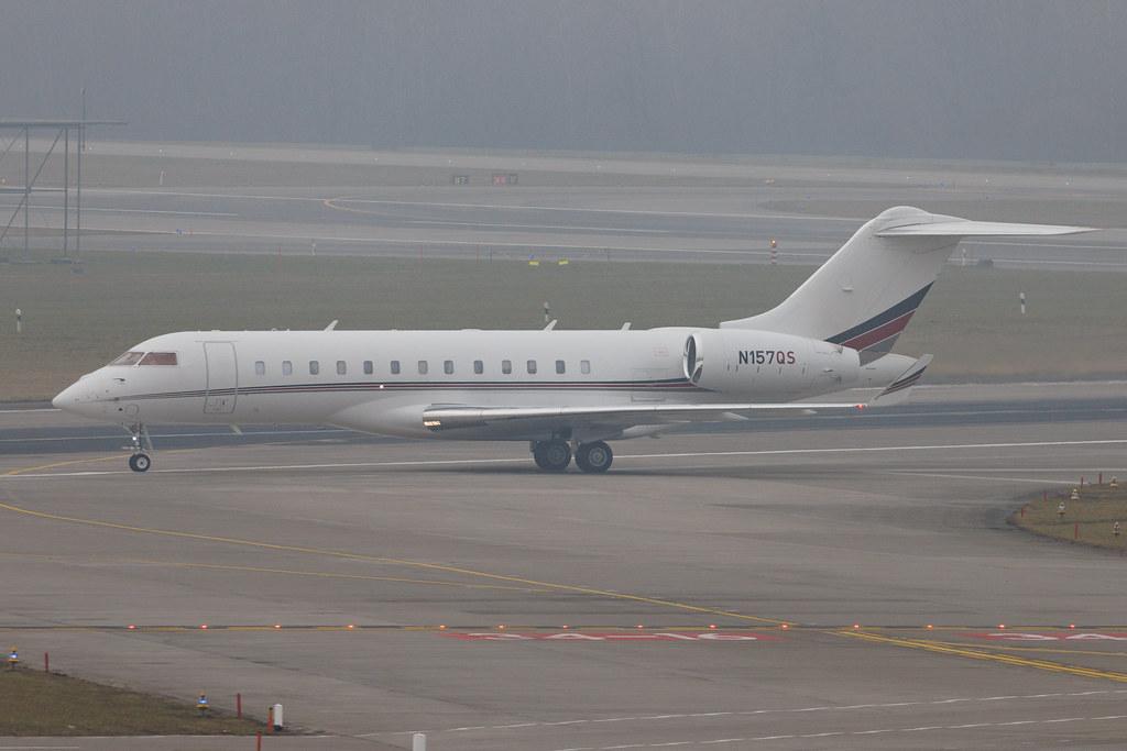 Flughafen Zürich: NetJets (EJA) | Bombardier Global 6000 GLEX | N157QS | MSN 9870