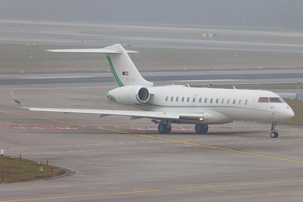 Flughafen Zürich: Gestair | Bombardier Global 6000 GLEX | EC-LTF | MSN 9464