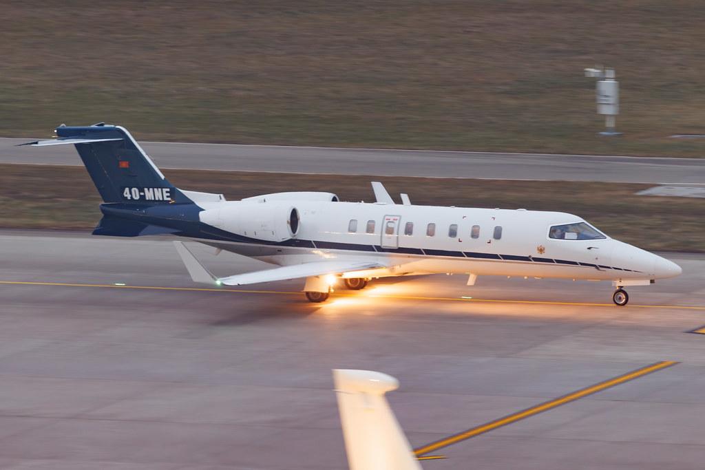 Flughafen Zürich: Government of Montenegro | Learjet 45 LJ45 | 4O-MNE | MSN 45-044