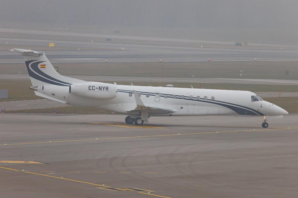 Flughafen Zürich: Gestair (GES) | Embraer Legacy 650 E35L | EC-NYR | MSN 14501145