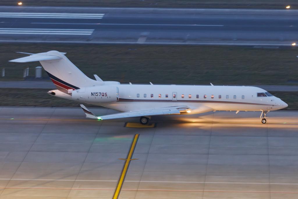 Flughafen Zürich: NetJets (EJA) | Bombardier Global 6000 GLEX | N157QS | MSN 9870