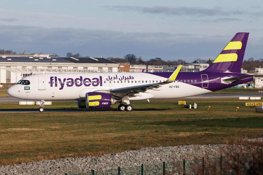 Hamburg Finkenwerder: flyadeal (F3 / FAD) | Airbus A320-251N A20N | HZ-FBS | MSN 12848