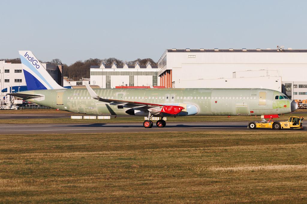 Hamburg Finkenwerder: IndiGo (6E / IGO) | Airbus A321-251NX A21N | D-AZYR | MSN 13130