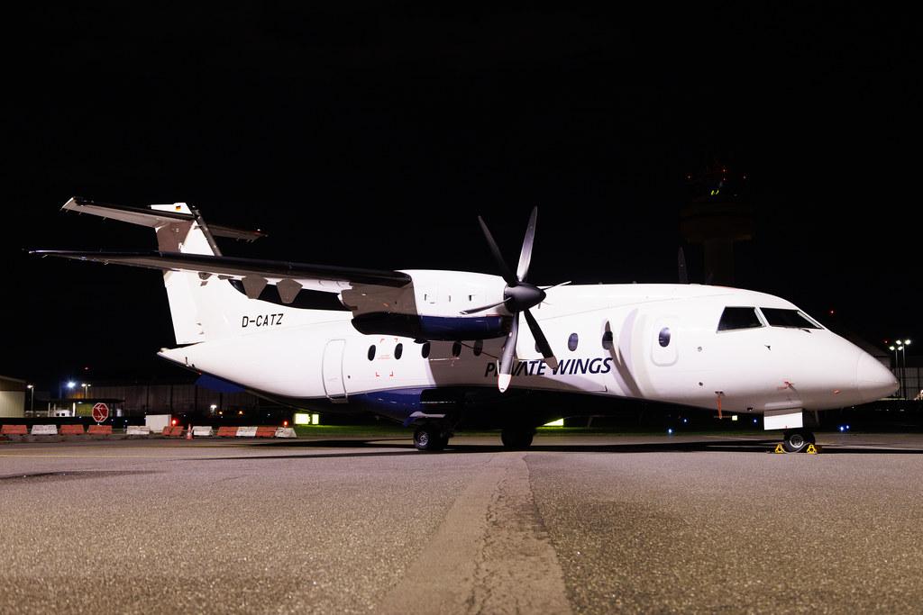 Hamburg Airport: Private Wings (8W / PWF) | Dornier 328-110 D328 | D-CATZ | MSN 3090