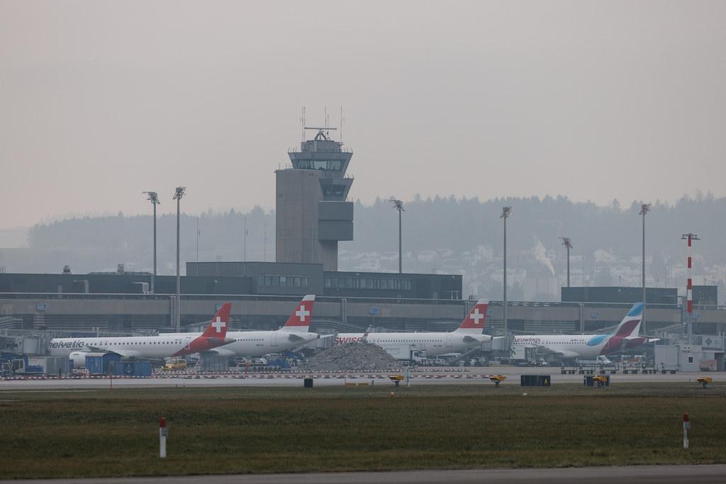 Flughafen Zürich: Vorfeld