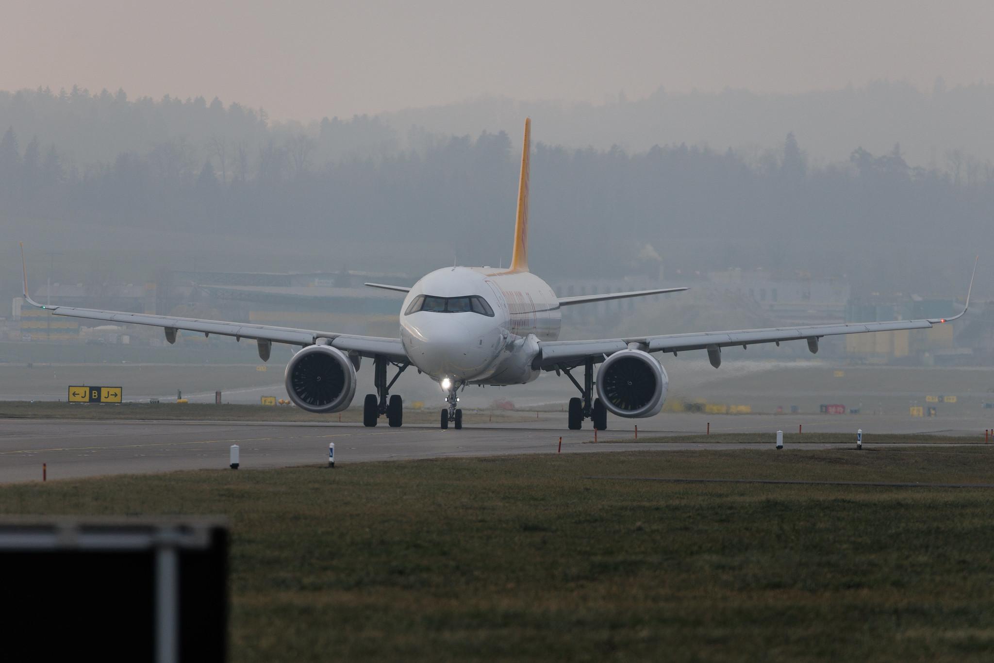 Flughafen Zürich: Pegasus (PC / PGT) | Airbus A321-251NX A21N | TC-RBJ | MSN 10639