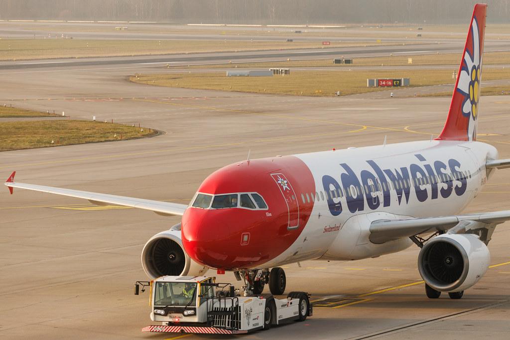 Flughafen Zürich: Edelweiss (WK / EDW) | Airbus A320-214 A320 | HB-JLP | MSN 4618