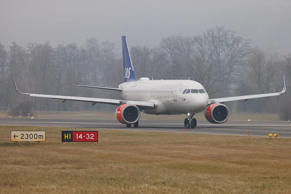 Flughafen Zürich: SAS (SK / SAS) | Airbus A320-251N A20N | SE-ROC | MSN 07723