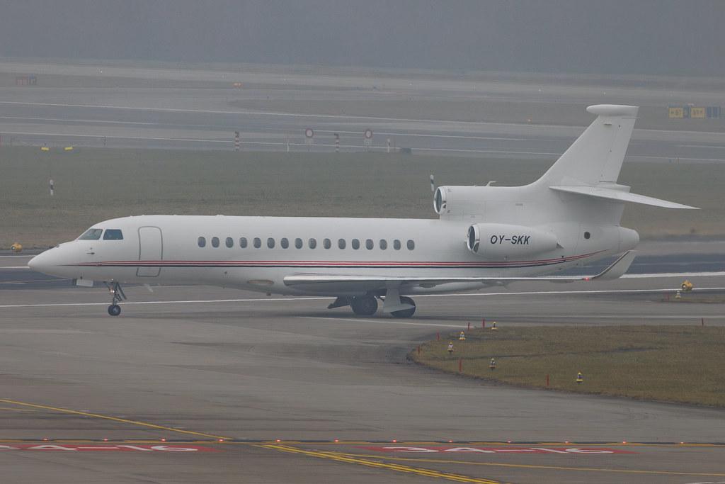Flughafen Zürich: Blackbird Air (BBB) | Dassault Falcon 8X FA8X | OY-SKK | MSN 417