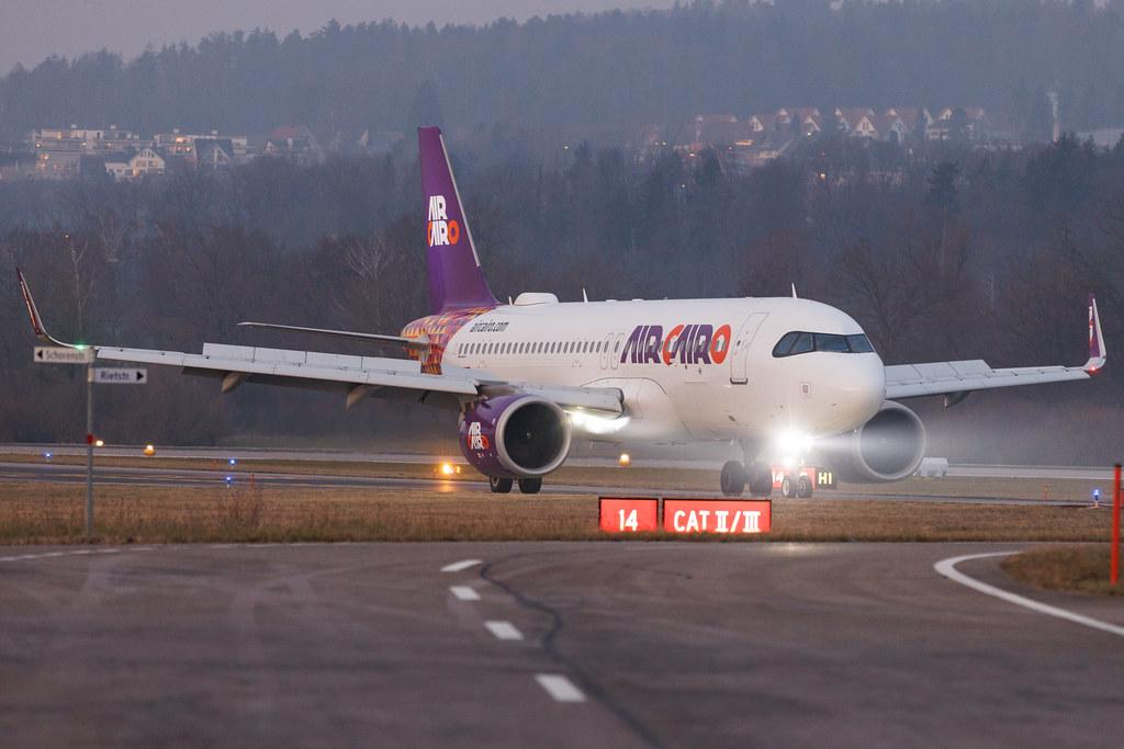 Flughafen Zürich: Air Cairo (SM / MSC) | Airbus A320-251N A20N | SU-BUL | MSN 08970