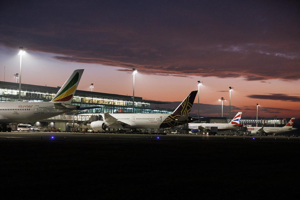 Flughafen Zürich: Ethiopian Airlines (ET / ETH) | Airbus A350-941 A359 | ET-AUA | MSN 103