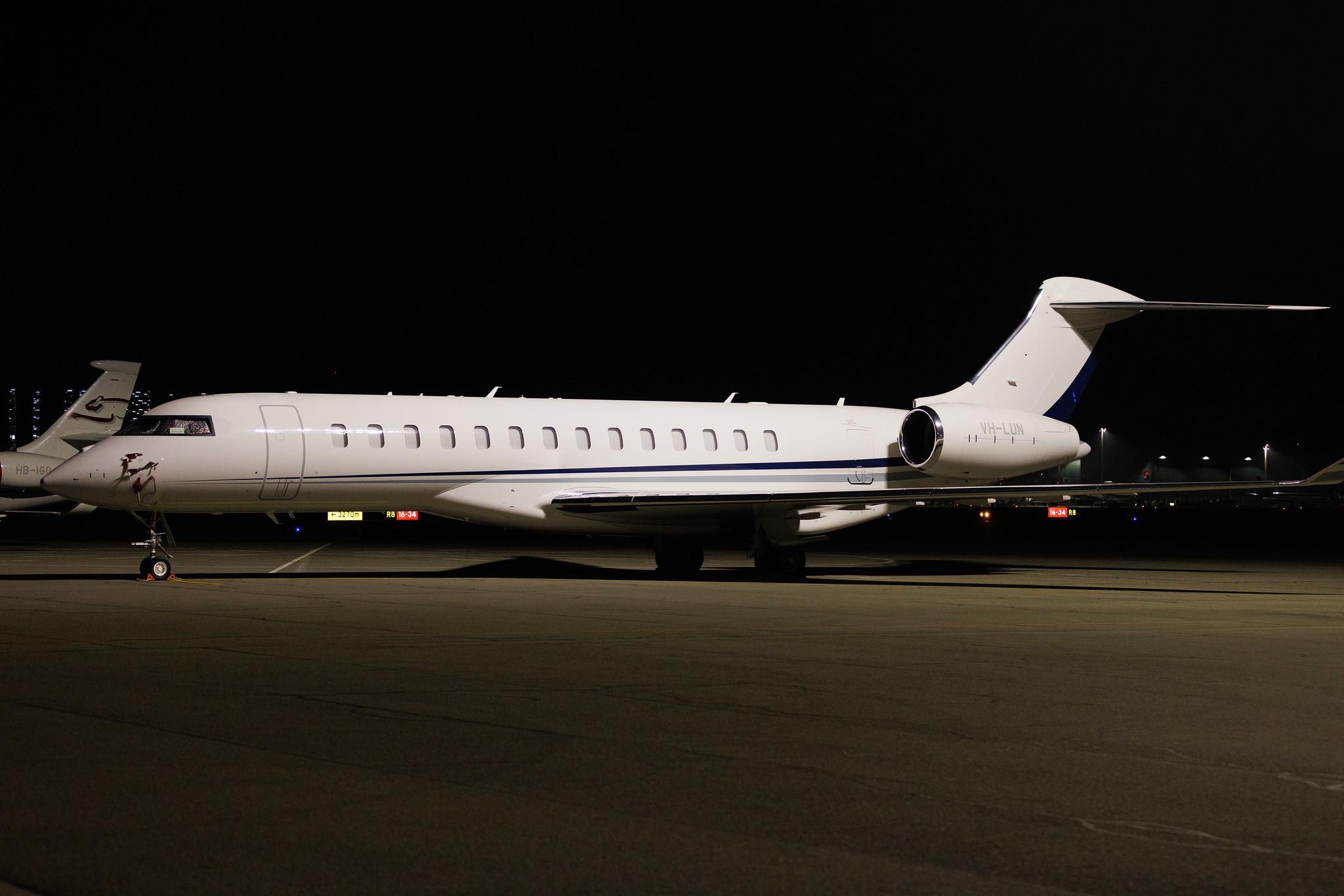 Flughafen Zürich: Private owner | Bombardier Global 7500 GL7T | VH-LUN | MSN 70093