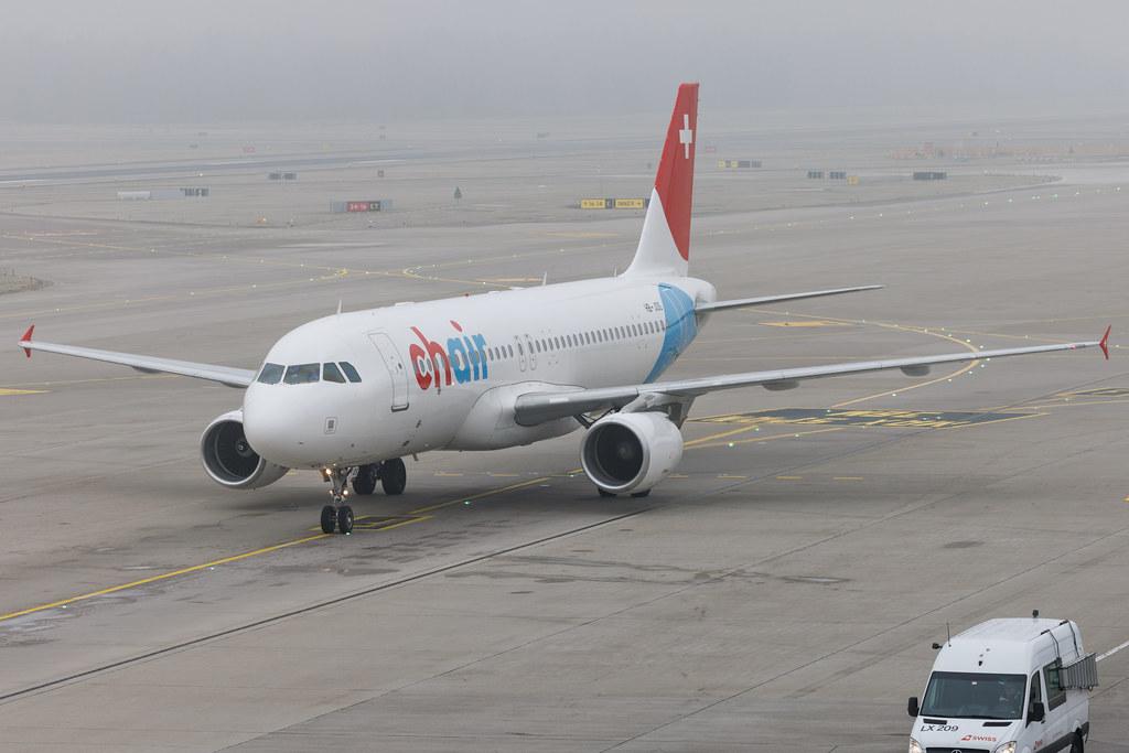 Flughafen Zürich: Chair Airlines (CS / CSW) | Airbus A320-214 A320 | HB-JOS | MSN 04391
