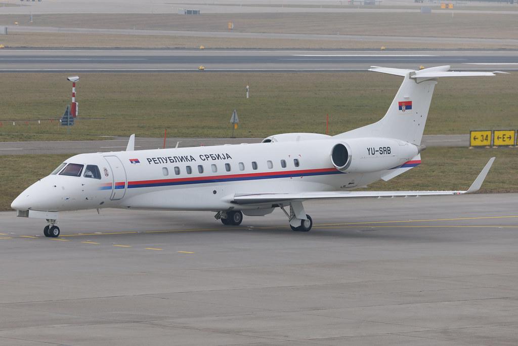 Flughafen Zürich: Serbia - Government | Embraer Legacy 600 E35L | YU-SRB | MSN 14501006