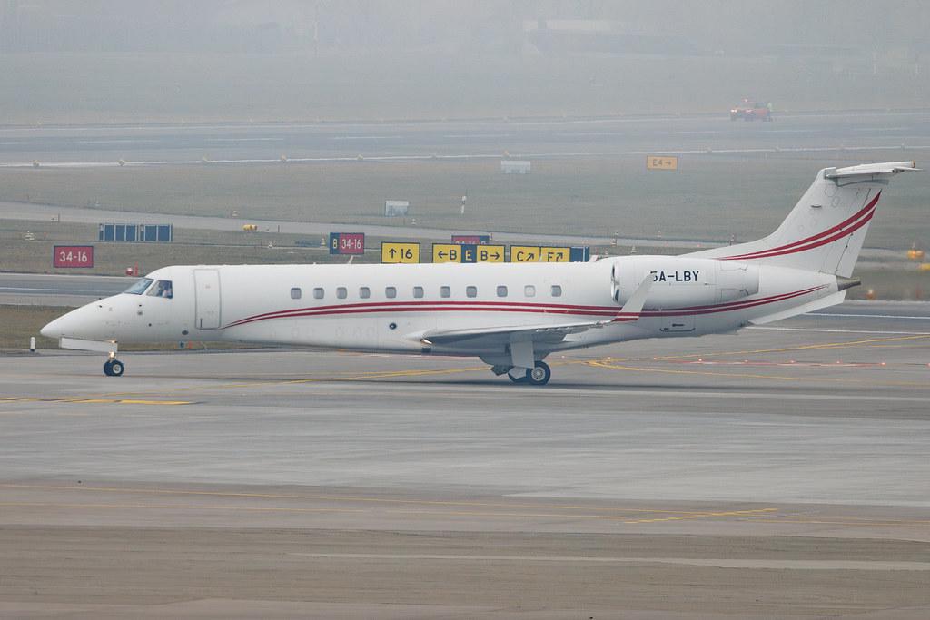 Flughafen Zürich: Private owner | Embraer Legacy 600 E35L | 5A-LBY | MSN 14501096