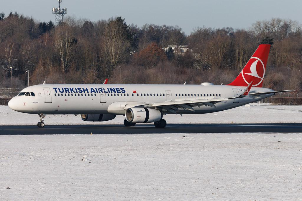 Hamburg Airport: Turkish Airlines (TK / THY) | Airbus A321-231 A321 | TC-JTD | MSN 6822