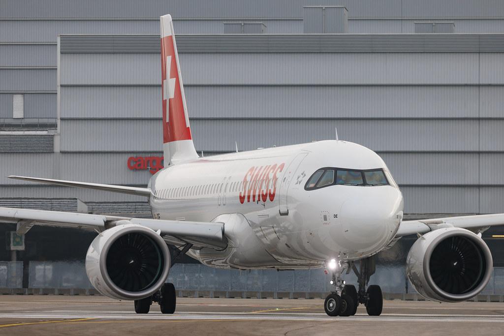 Flughafen Zürich: Swiss (LX / SWR) | Airbus A320-271N A20N | HB-JDE | MSN 11084