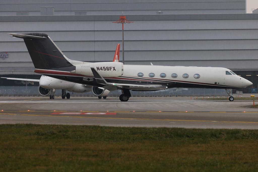 Flughafen Zürich: Flexjet (LXJ) | Gulfstream G450 GLF4 | N456FX | MSN 4132