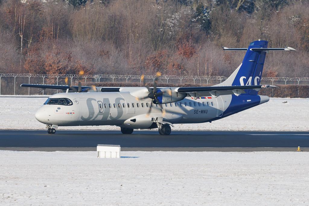 Hamburg Airport: SAS (SK / SAS) | Operator: BRA | ATR 72-600 AT76 | SE-MNU | MSN 1724