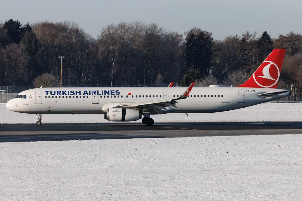 Hamburg Airport: Turkish Airlines (TK / THY) | Airbus A321-231 A321 | TC-JTD | MSN 6822