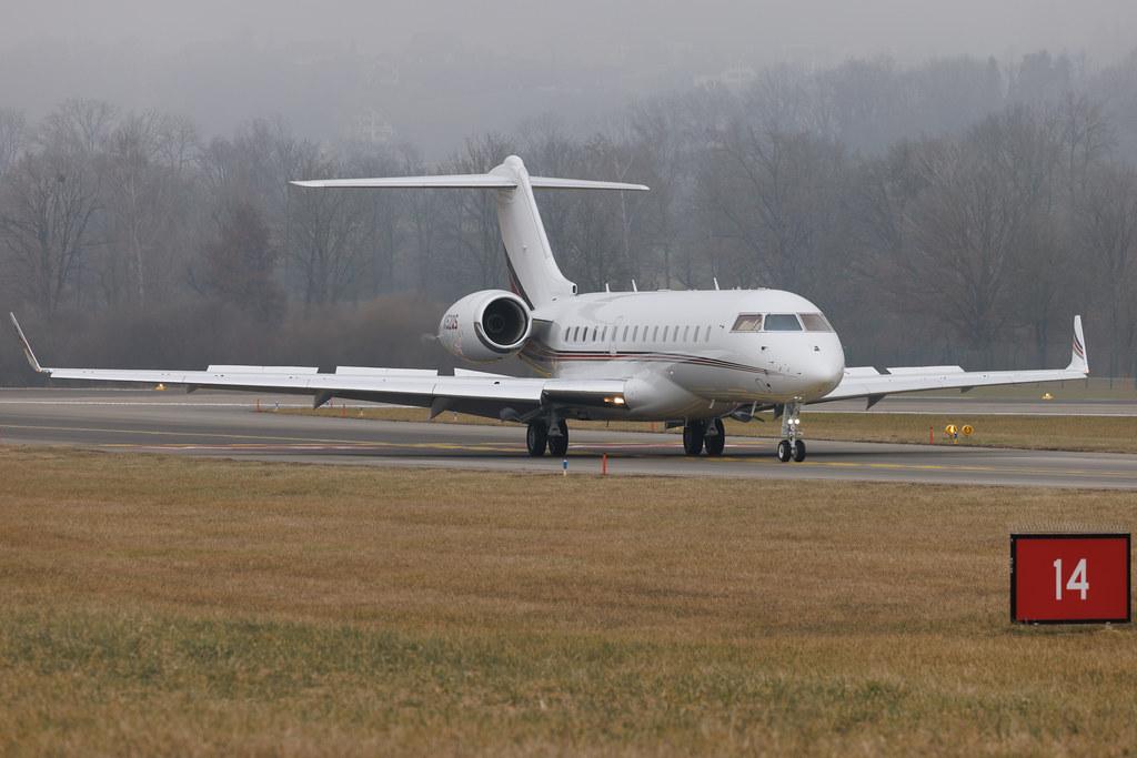 Flughafen Zürich: NetJets (1I / EJA) | Bombardier Global 6000 GLEX | N152QS | MSN 9773
