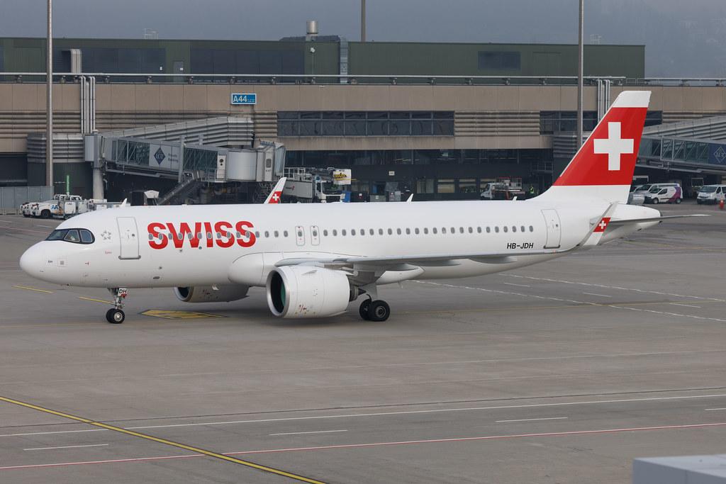 Flughafen Zürich: Swiss (LX / SWR) | Airbus A320-271N A20N | HB-JDH | MSN 12338