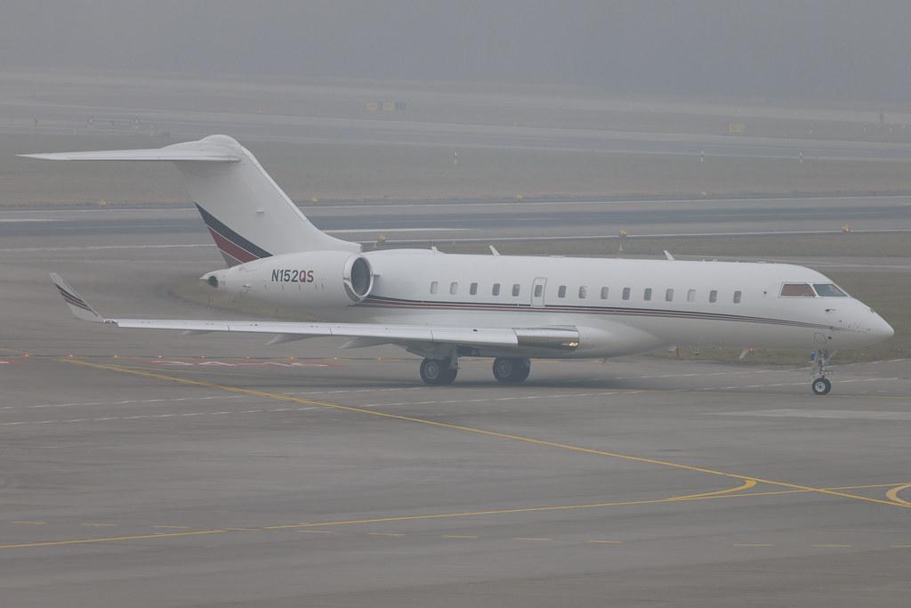 Flughafen Zürich: NetJets (1I / EJA) | Bombardier Global 6000 GLEX | N152QS | MSN 9773