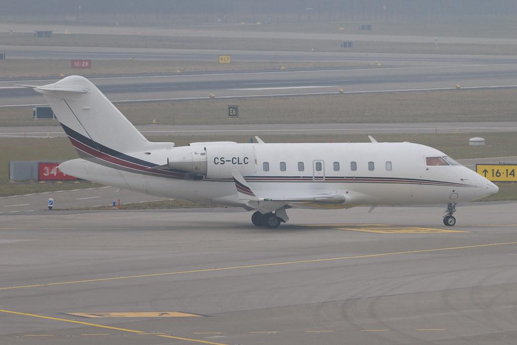 Flughafen Zürich: NetJets (EJA) | Operator: NetJets Europe | Bombardier Challenger 650 CL60 | CS-CLC | MSN 6185