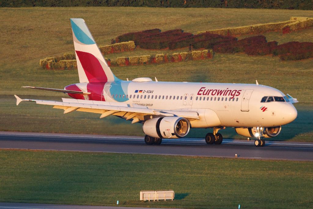 Hamburg Airport: Eurowings (EW / EWG) | Airbus A319-132 A319 | D-AGWV | MSN 5467