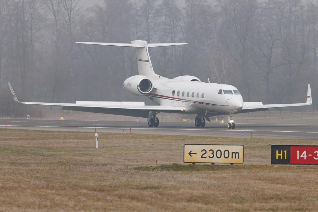 Flughafen Zürich: Private owner | Gulfstream G550 GLF5 | N473EC | MSN 5473