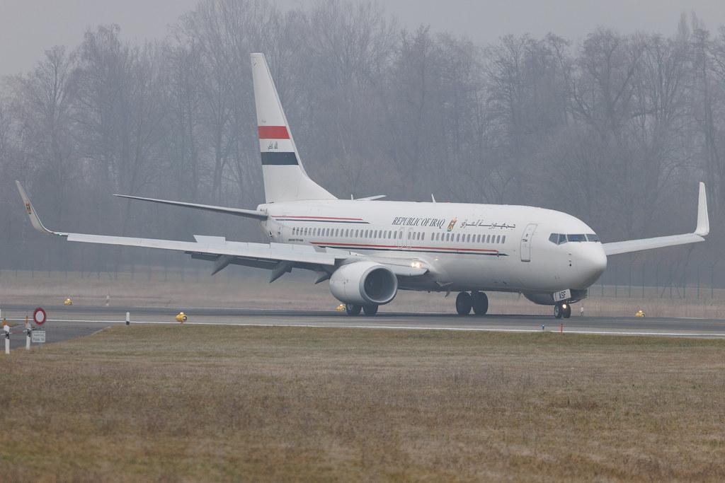 Flughafen Zürich: Iraqi Airways (IA / IAW) | Boeing 737-81Z B738 | YI-ASF | MSN 40105
