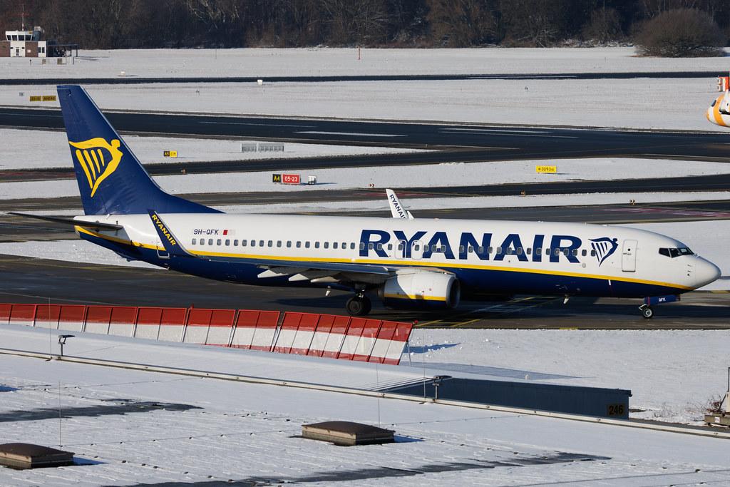 Hamburg Airport: Ryanair (FR / RYR) | Operator: Malta Air | Boeing 737-8AS B738 | 9H-QFK | MSN 44779