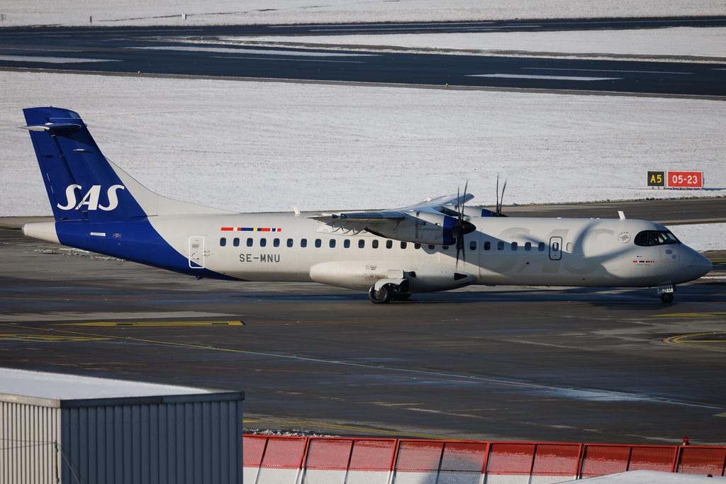 Hamburg Airport: SAS (SK / SAS) | Operator: BRA | ATR 72-600 AT76 | SE-MNU | MSN 1724