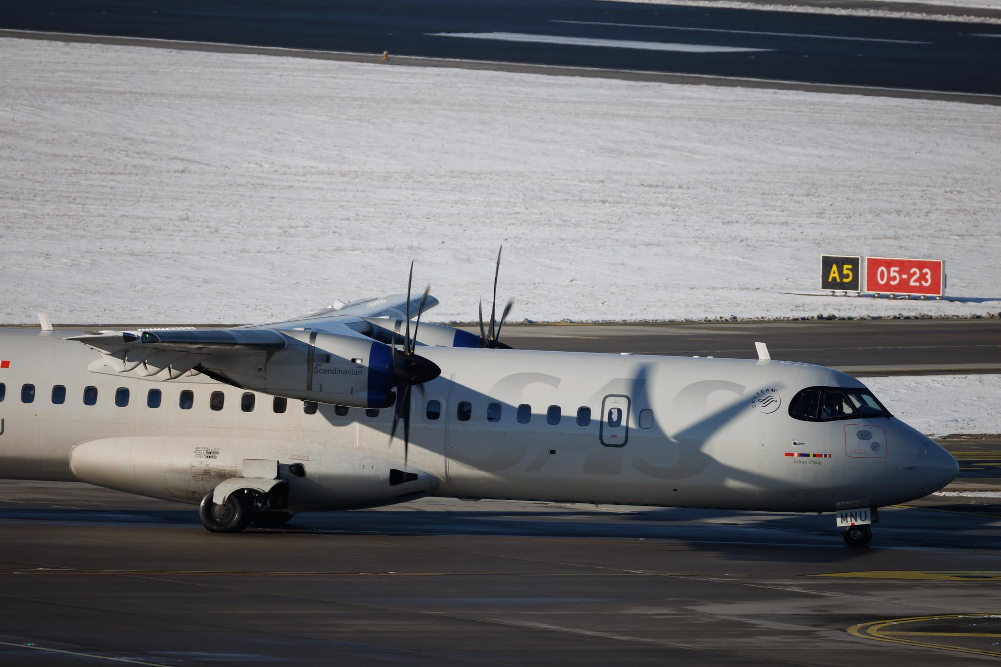 Hamburg Airport: SAS (SK / SAS) | Operator: BRA | ATR 72-600 AT76 | SE-MNU | MSN 1724