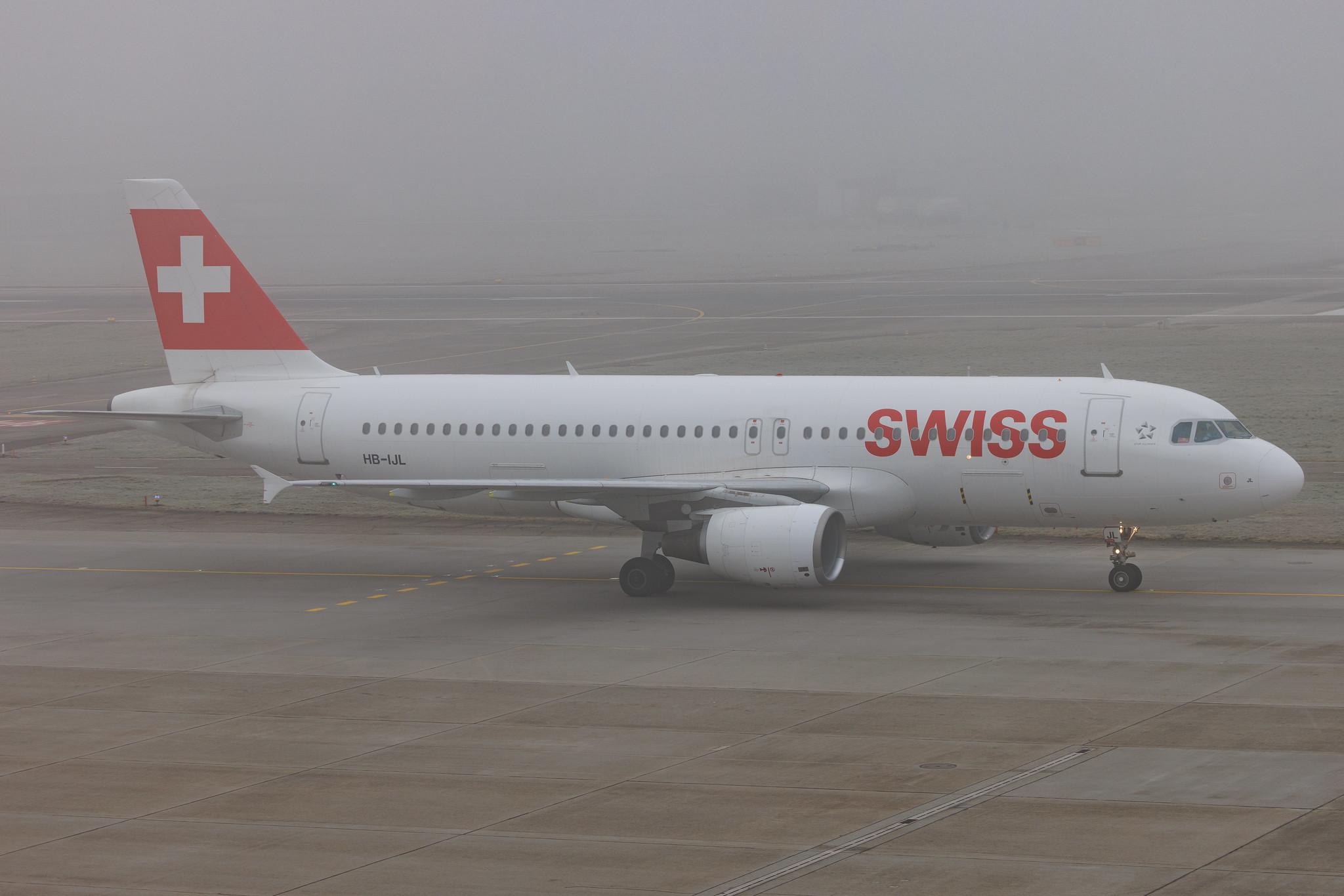 Flughafen Zürich: Swiss (LX / SWR) | Airbus A320-214 A320 | HB-IJL | MSN 0603
