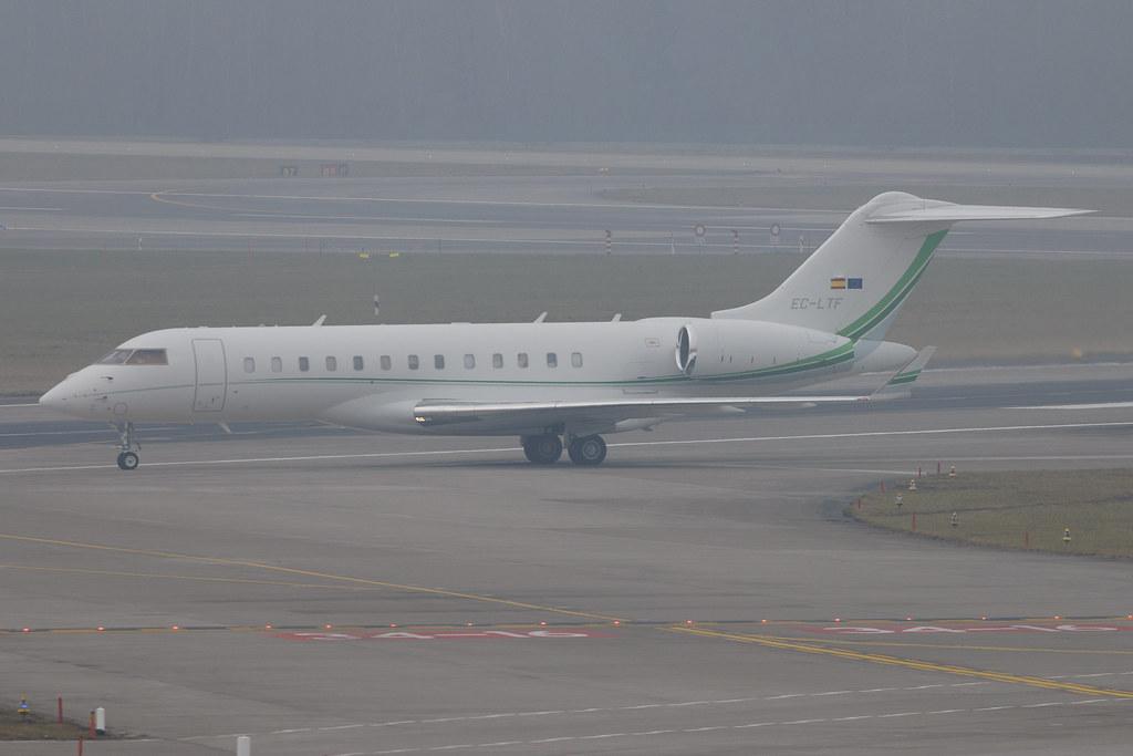 Flughafen Zürich: Gestair | Bombardier Global 6000 GLEX | EC-LTF | MSN 9464