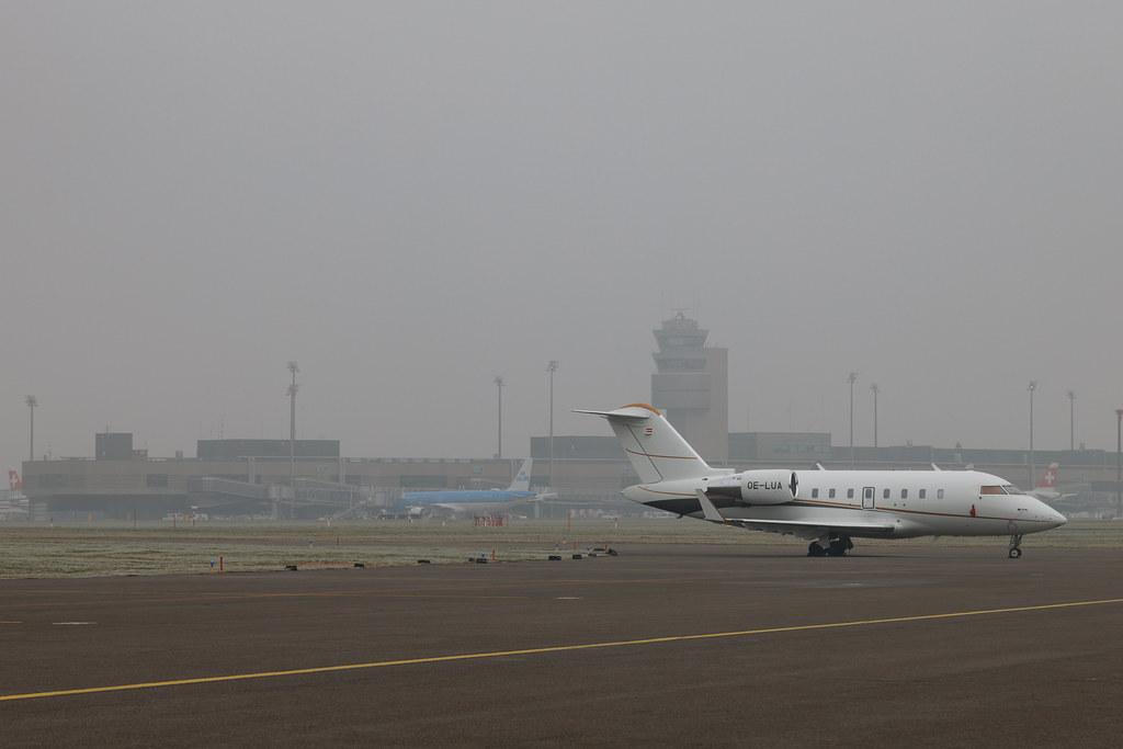 Flughafen Zürich: Premium Jet | Bombardier Challenger 650 CL60 | OE-LUA | MSN 6139