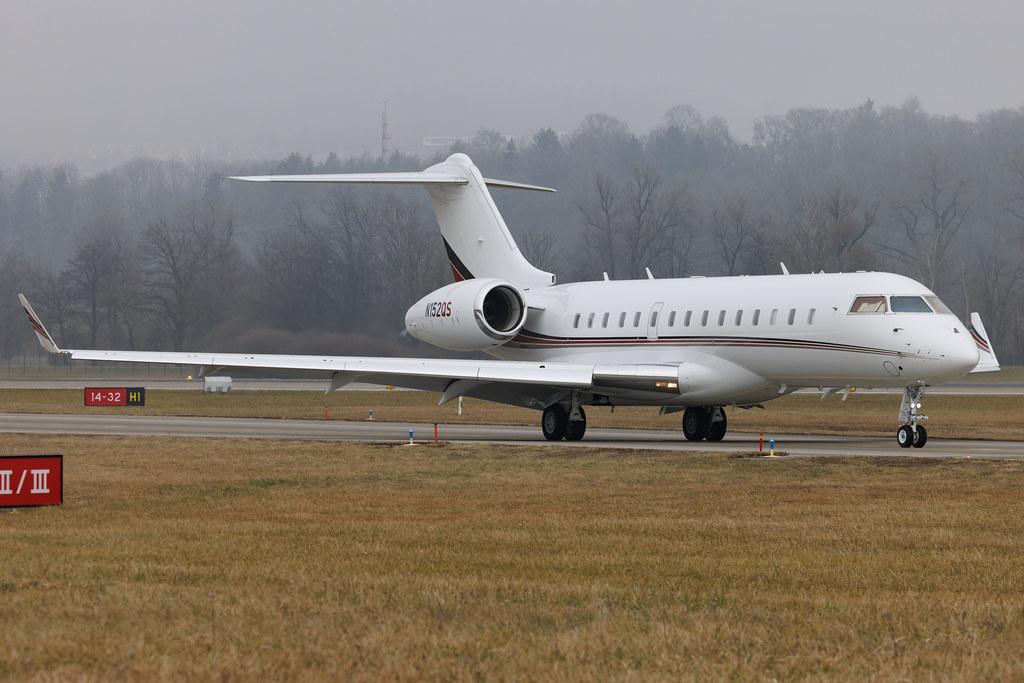 Flughafen Zürich: NetJets (1I / EJA) | Bombardier Global 6000 GLEX | N152QS | MSN 9773